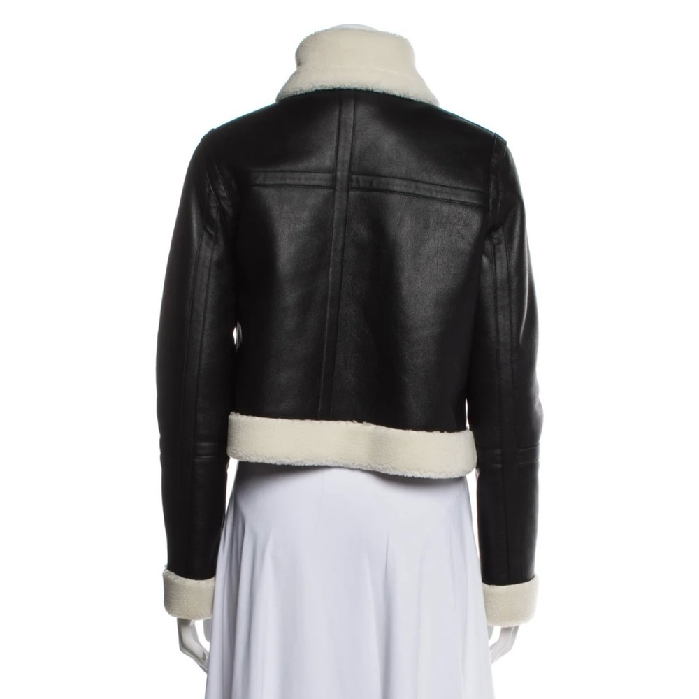 Stand Studio Leather Shearling Jacket - image 6
